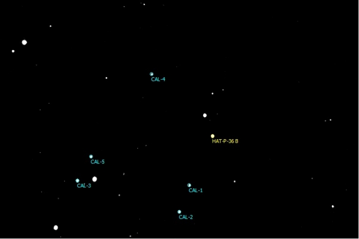 Mapka - HAT-P-36, JD 2461141.30464