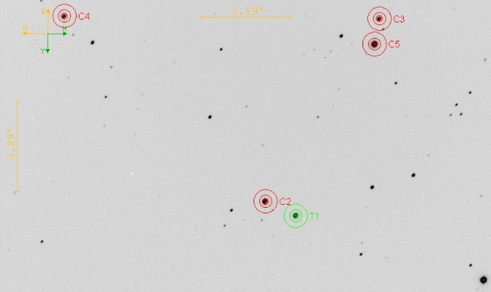 Mapka - HAT-P-36, JD 2461117.40204