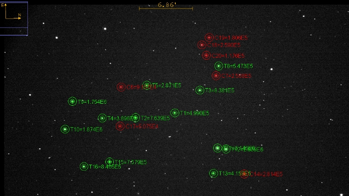 Mapka - TOI-4087, JD 2461138.25489