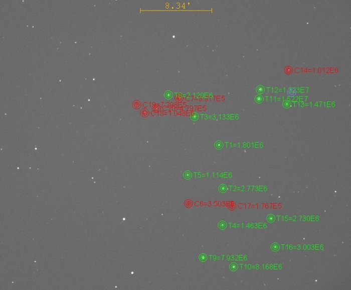 Mapka - TOI-4087, JD 2461119.19006