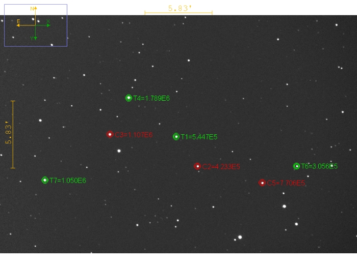 Mapka - WASP-43, JD 2461124.66330