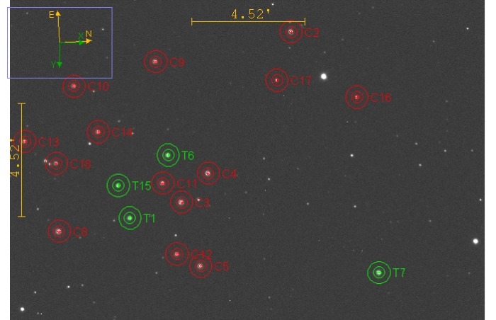 Mapka - TOI-3831, JD 2461137.32918