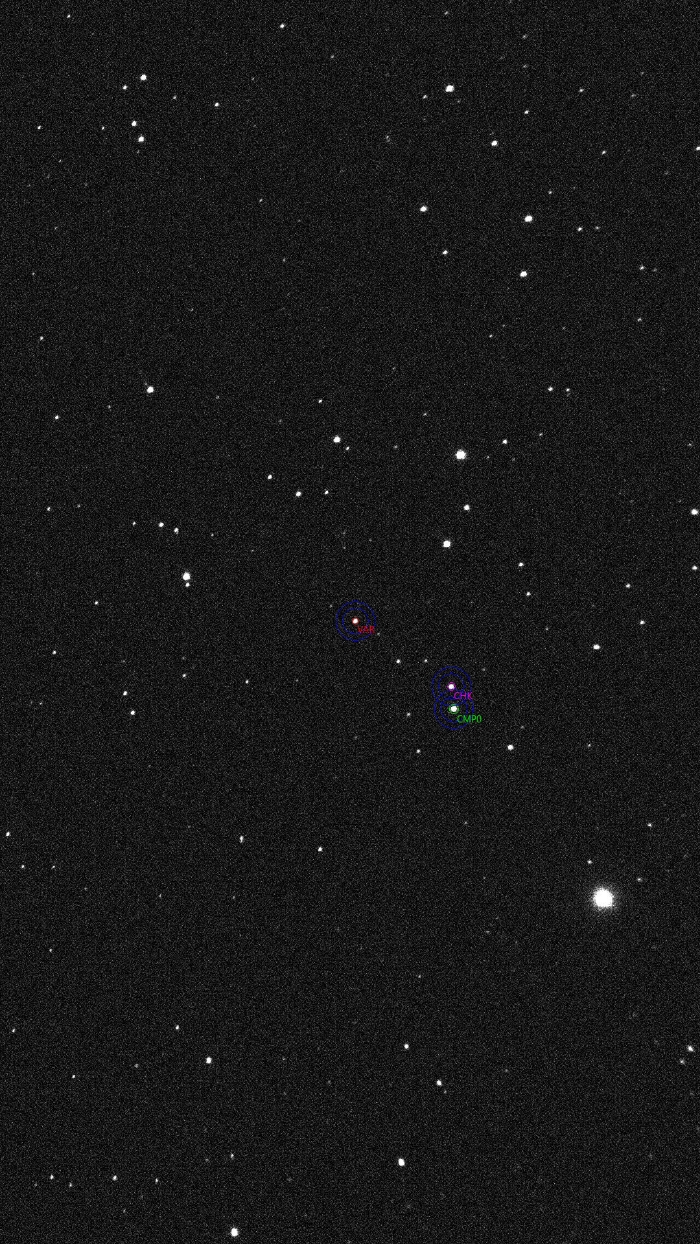 Mapka - AA UMa, JD 2461139.35419