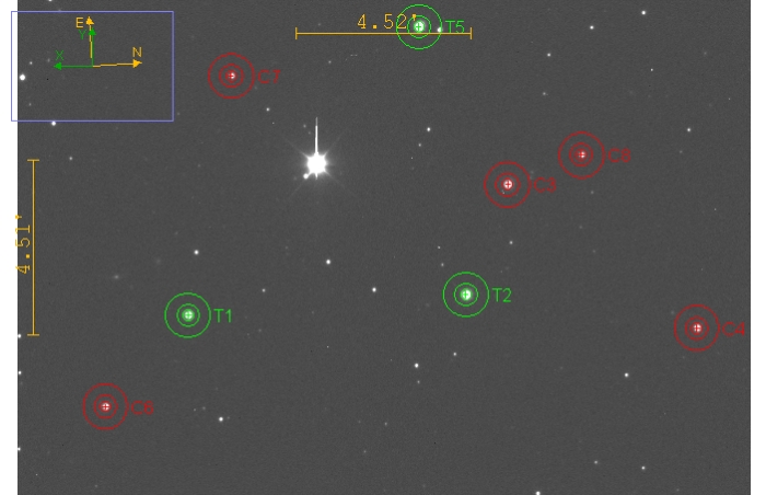 Mapka - TOI-3908, JD 2461138.32662