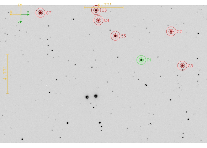 Mapka - TOI-4087, JD 2461141.44129