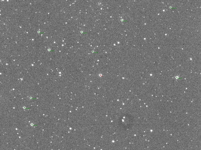 Mapka - TOI-157, JD 2461065.54584