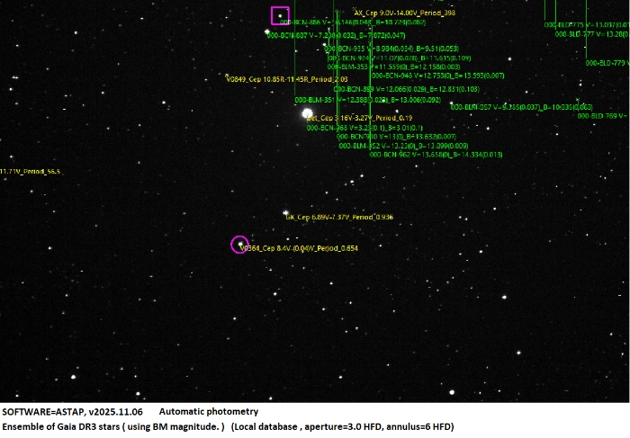 Mapka - GK Cep, JD 2461152.28856