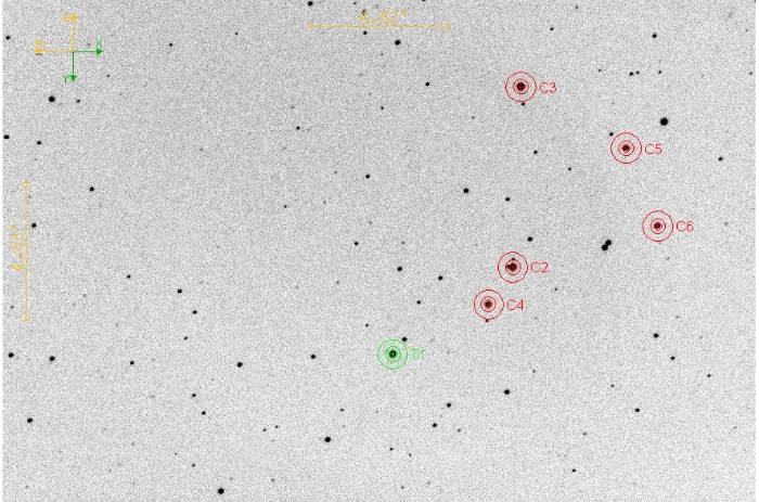 Mapka - TOI-4458, JD 2461153.30702