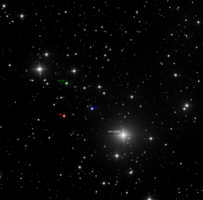 Mapka - CzeV2569, JD 2461153.32261