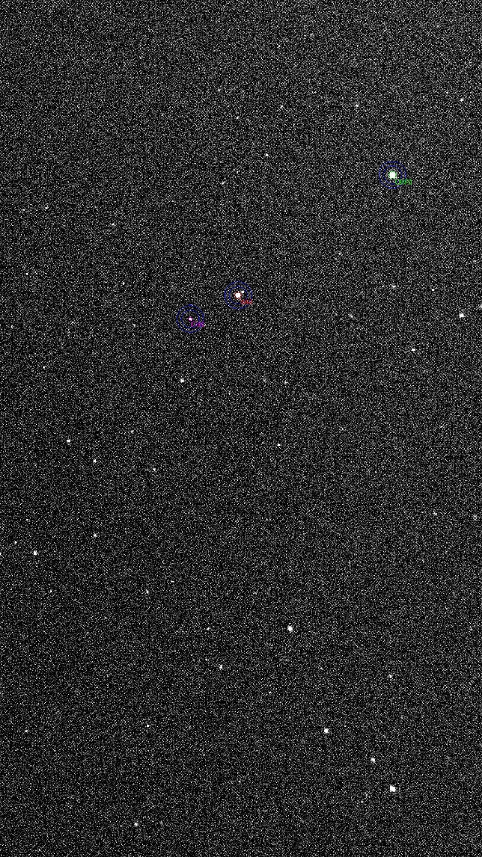 Mapka - YY CrB, JD 2461156.44110