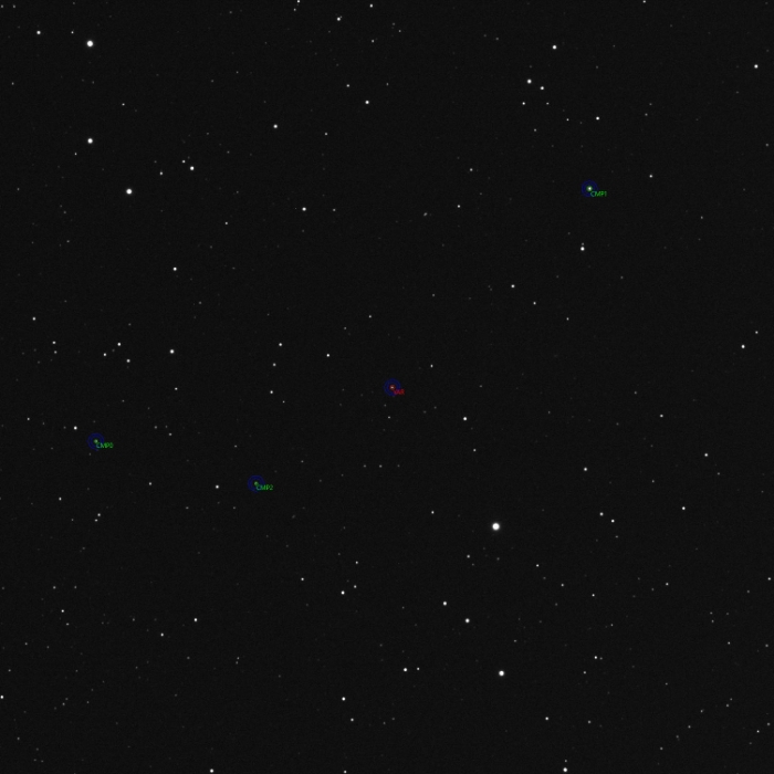 Mapka - V1088 Her, JD 2461163.32318