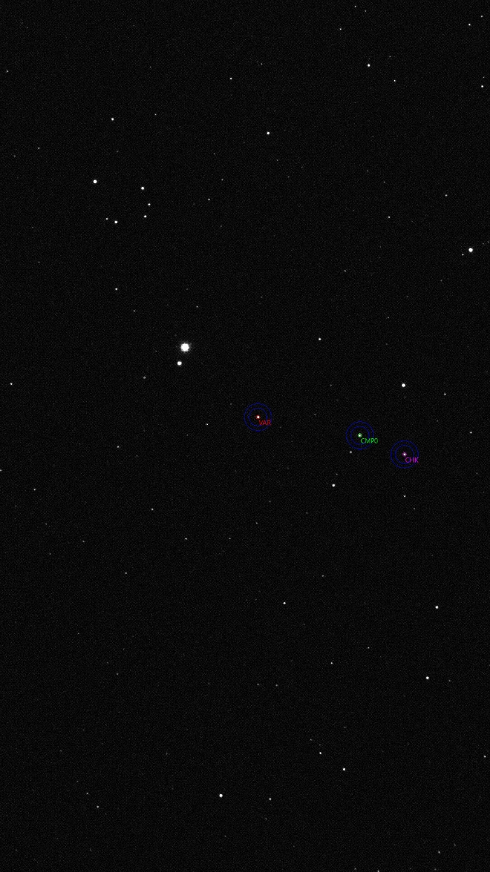 Mapka - RZ Dra, JD 2461162.40997