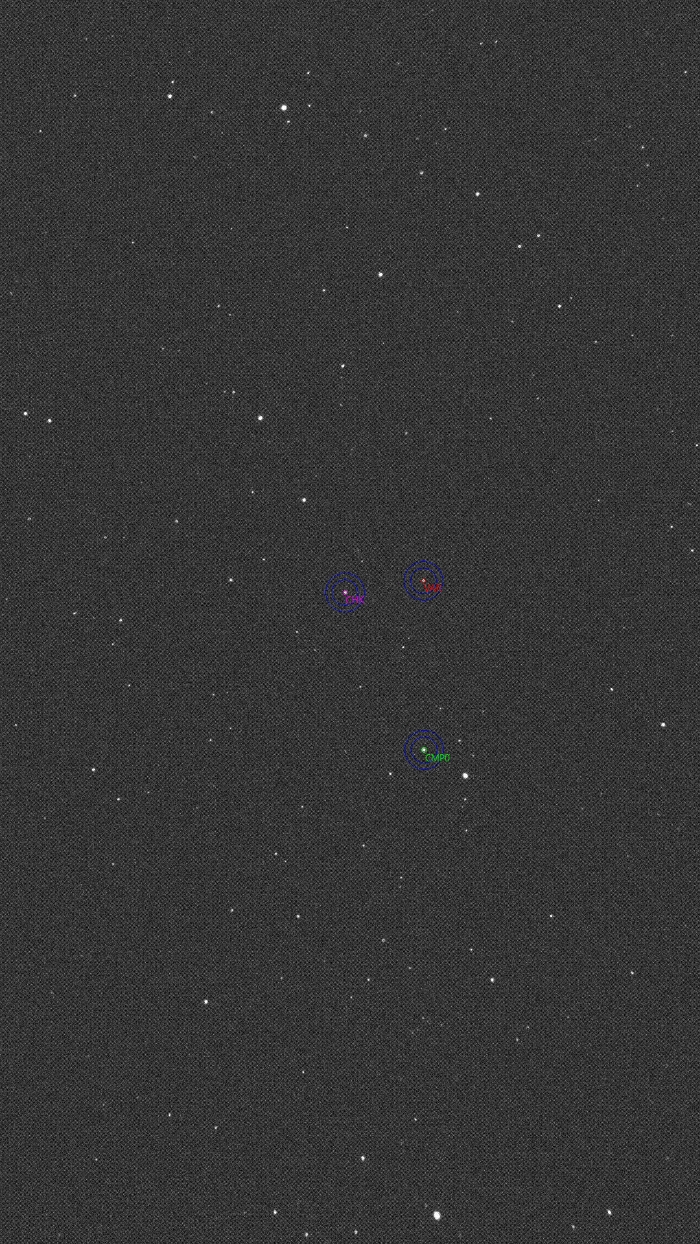 Mapka - VY UMi, JD 2461177.35914