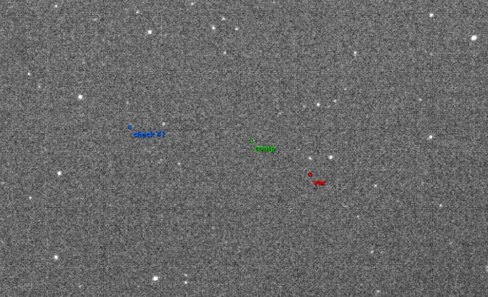 Mapka - AM Her, JD 2461149.35533