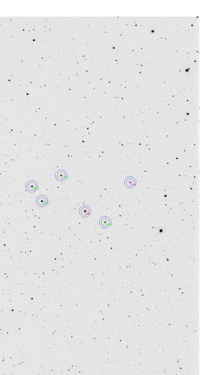 Mapka - RV Oph, JD 2461187.46469