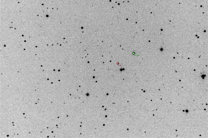 Mapka - IW UMa, JD 2456004.26102