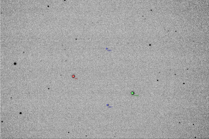 Mapka - UV Lyn, JD 2456002.41219