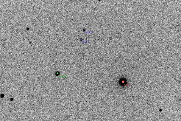 Mapka - XY Leo, JD 2456004.41579