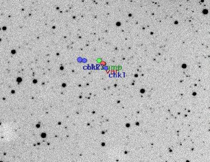 Mapka - TV UMi, JD 2455232.50260