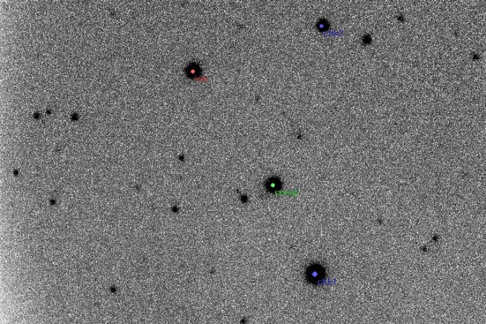 Mapka - RZ Tau, JD 2453760.24579