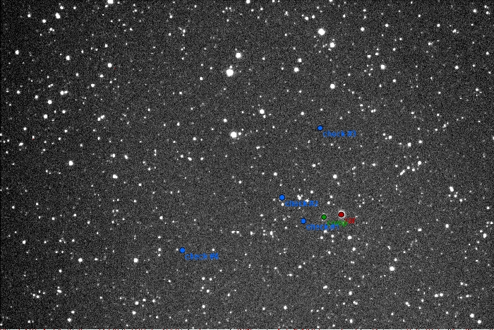 Mapka - V2455 Cyg, JD 2457956.45558