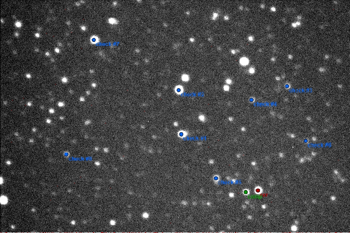Mapka - V2455 Cyg, JD 2457956.45636
