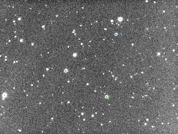 Mapka - EF Dra, JD 2458245.44483