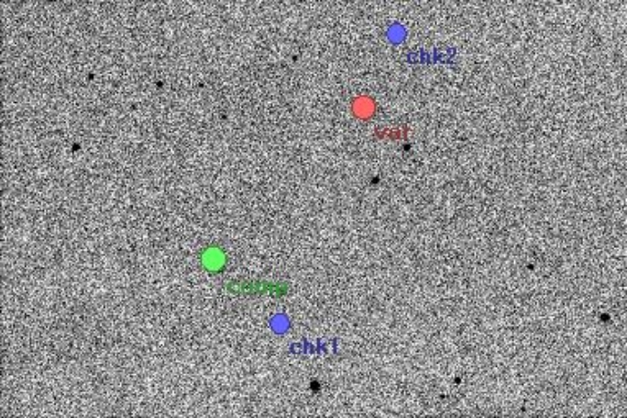 Mapka - BH UMa, JD 2455314.38300