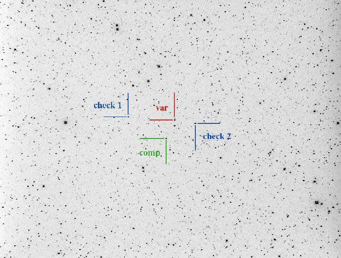 Mapka - DK Cyg, JD 2459463.30415