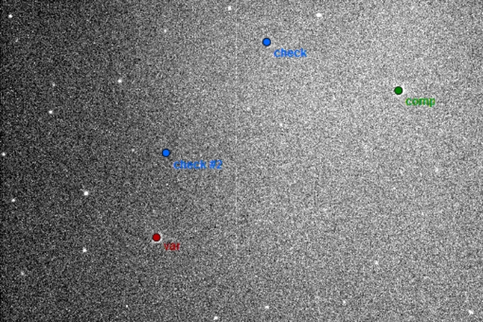 Mapka - T CrB, JD 2454976.33859