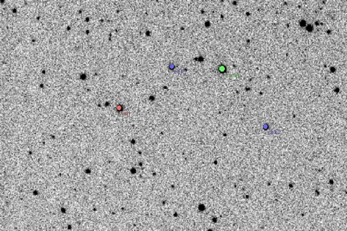 Mapka - XY Cep, JD 2454001.43245