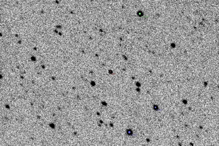 Mapka - AF Gem, JD 2454172.28450