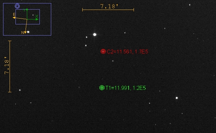 Mapka - NSVS 890397, JD 2461249.30848