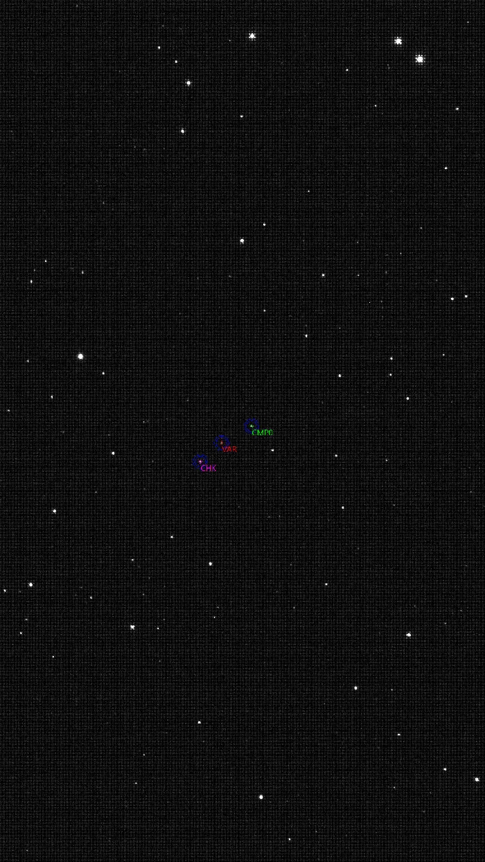 Mapka - AH Tau, JD 2461275.53557