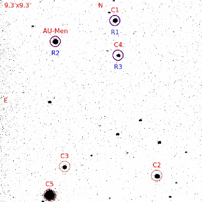 Mapka - AU Men, JD 2458470.52561