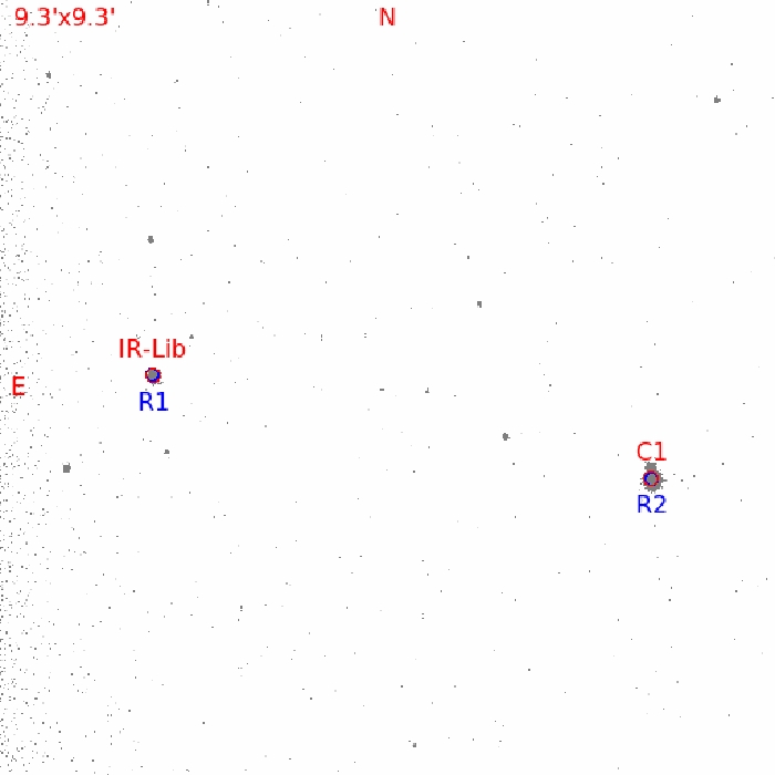 Mapka - IR Lib, JD 2461273.52020