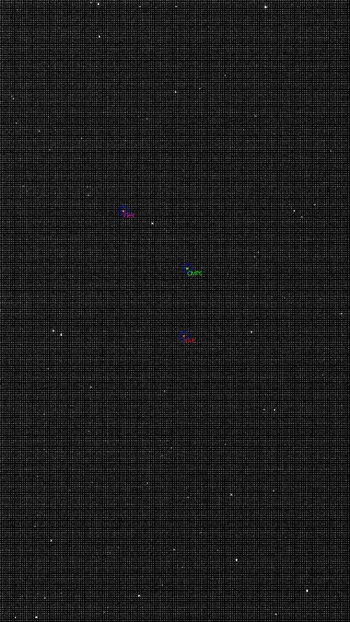 Mapka - V0381 Cas, JD 2461279.33641