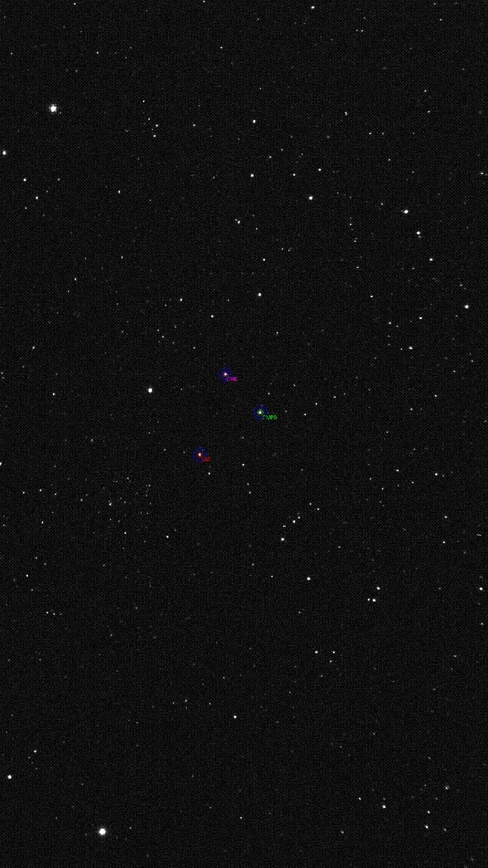 Mapka - OX Cas, JD 2461281.41889