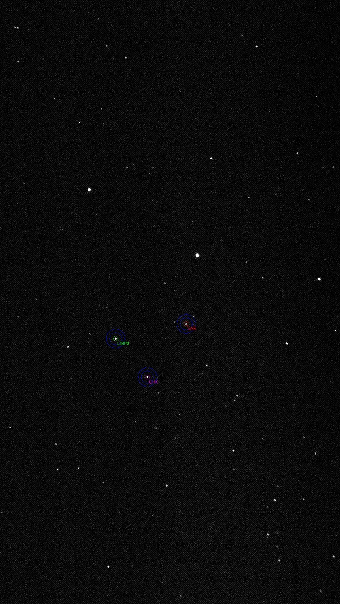 Mapka - V0566 And, JD 2461284.39886