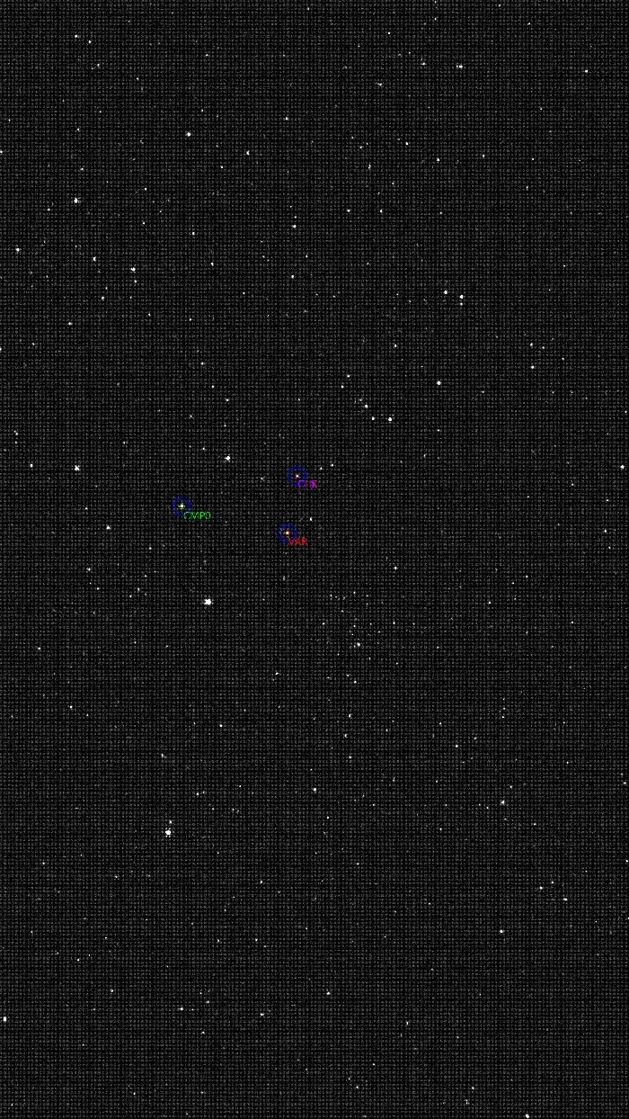 Mapka - OX Cas, JD 2461291.46111