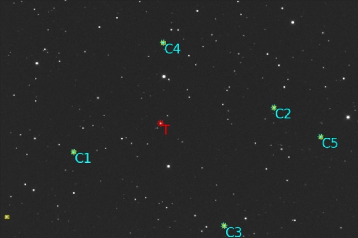 Mapka - WASP-1, JD 2461298.34645
