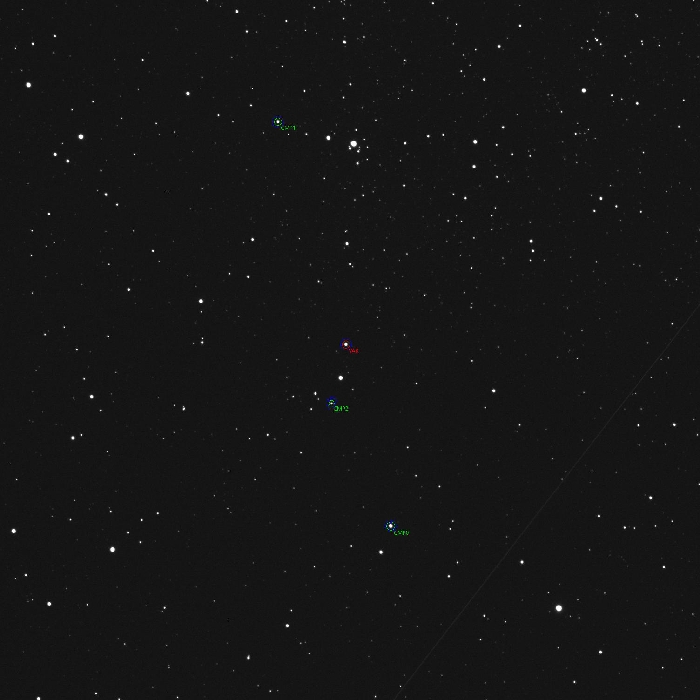 Mapka - V1018 Cas, JD 2461266.32645