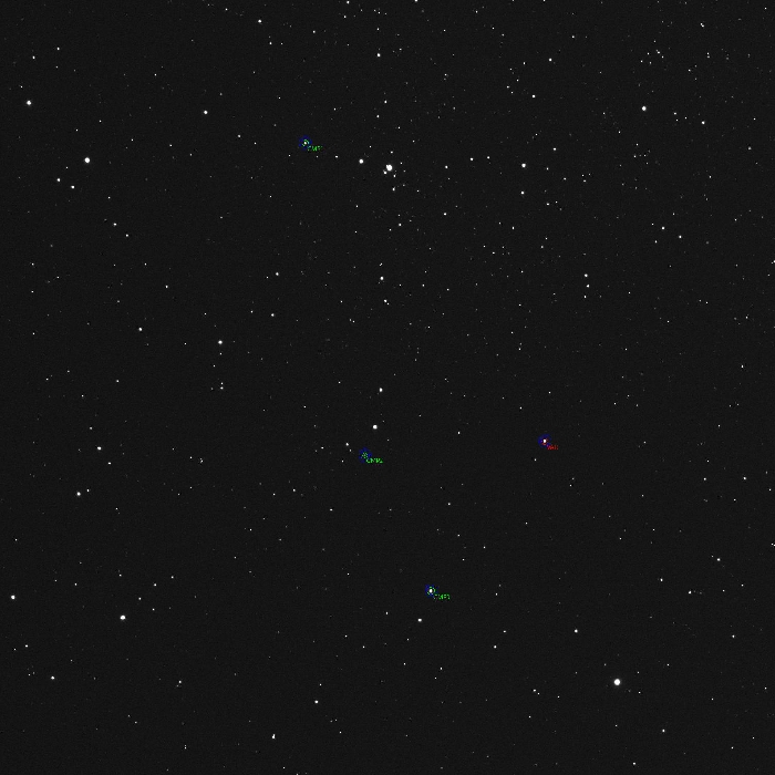 Mapka - Gaia DR3 463116707103306496, JD 2461257.33398