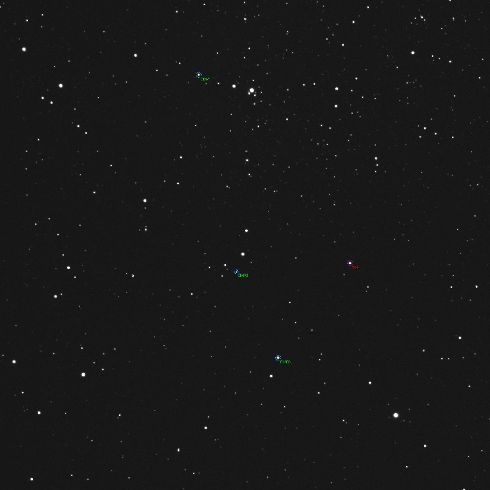Mapka - Gaia DR3 463116707103306496, JD 2461261.32322