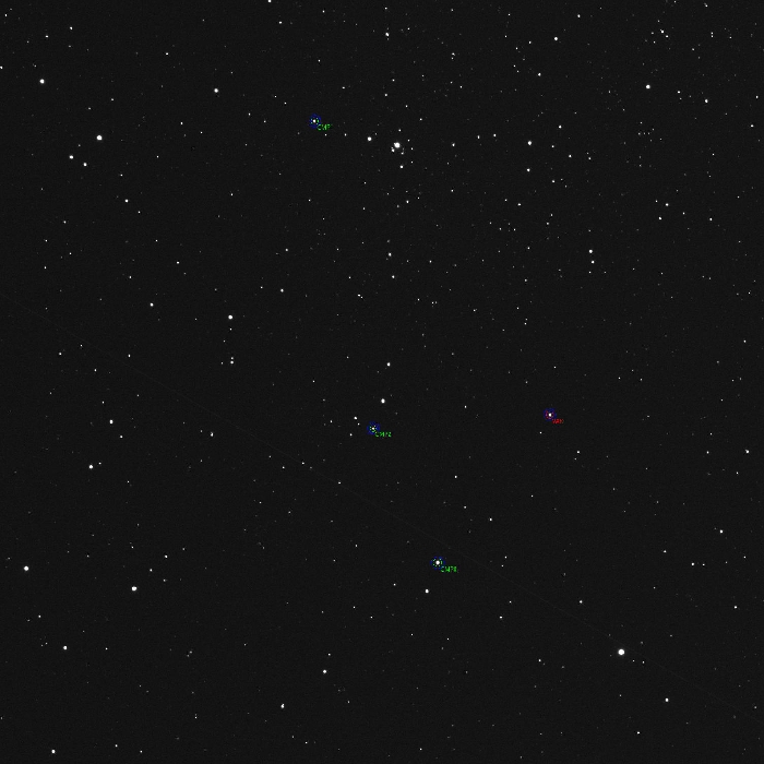 Mapka - Gaia DR3 463116707103306496, JD 2461262.33783