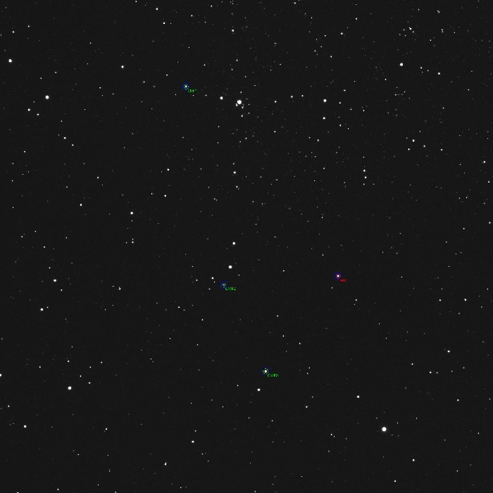 Mapka - Gaia DR3 463116707103306496, JD 2461265.31670