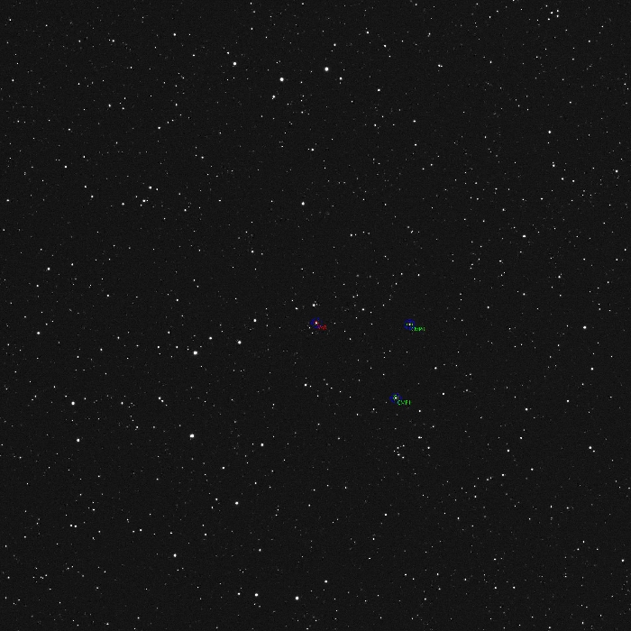 Mapka - V0597 And, JD 2461250.34319
