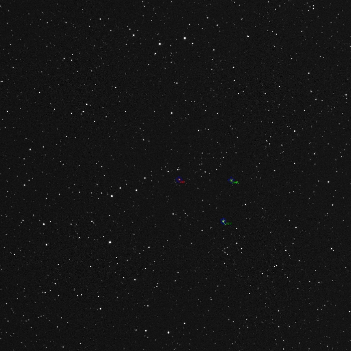 Mapka - V0597 And, JD 2461251.34571