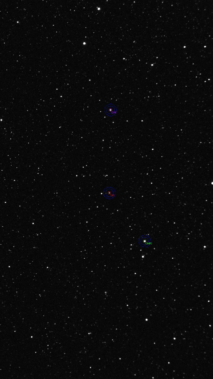 Mapka - V0463 Cyg, JD 2461298.32601
