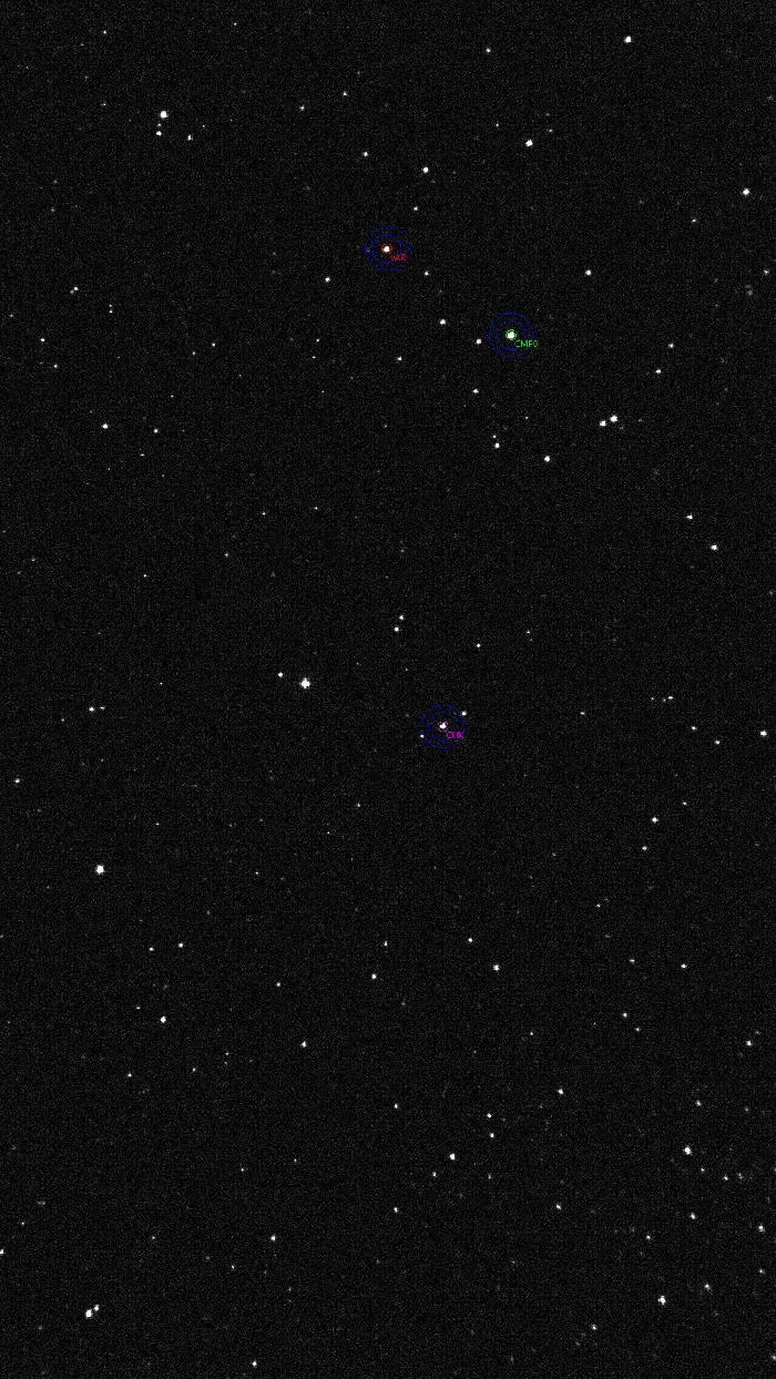 Mapka - XY Cep, JD 2461298.33225